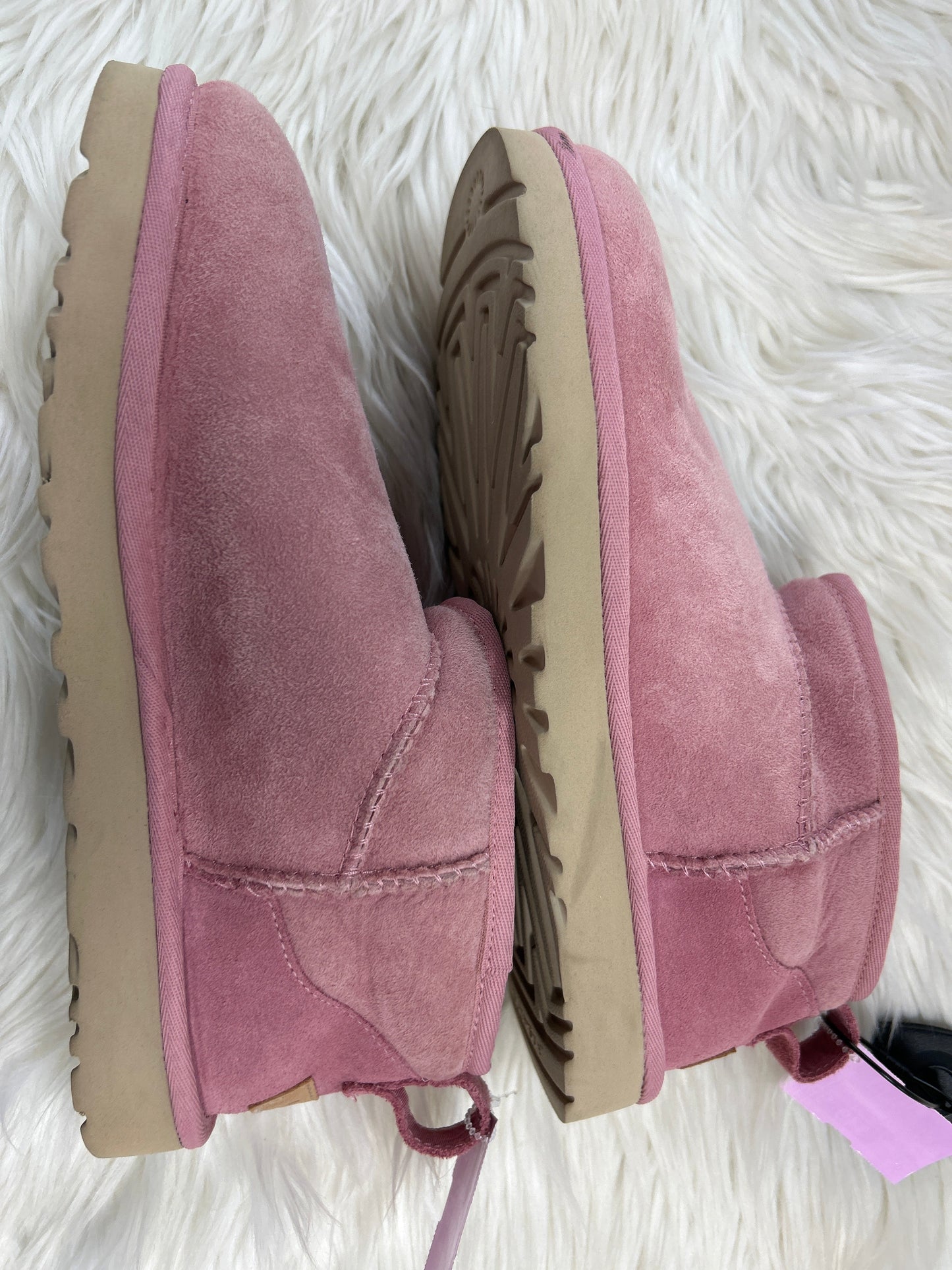 Boots Designer By Ugg In Pink, Size:9
