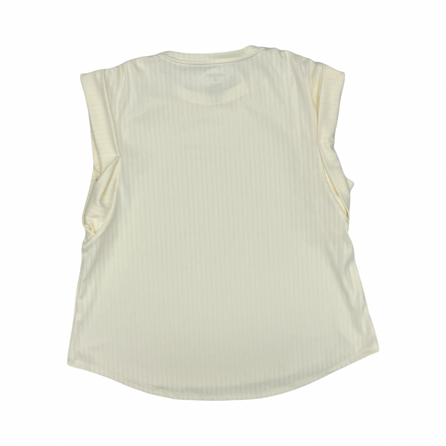 Blouse Ss By Nine West In Cream, Size:Xxl
