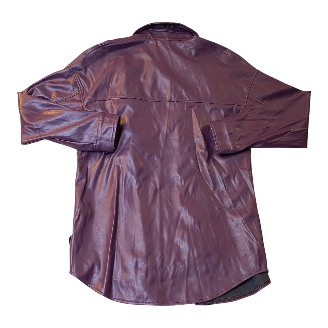 Blazer By Badgley Mischka In Purple, Size:Xs