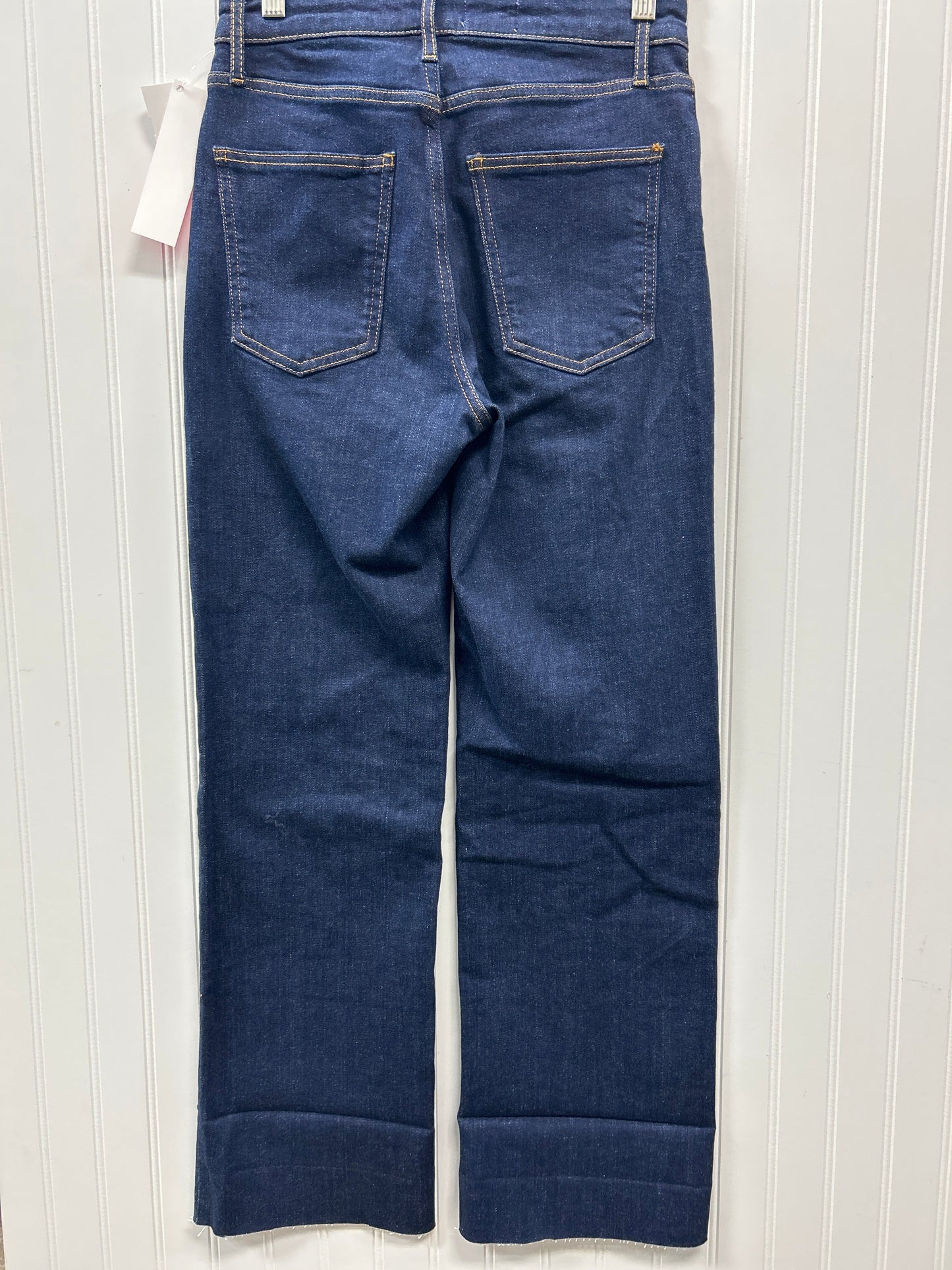 Jeans Straight By Pilcro In Blue Denim, Size:2