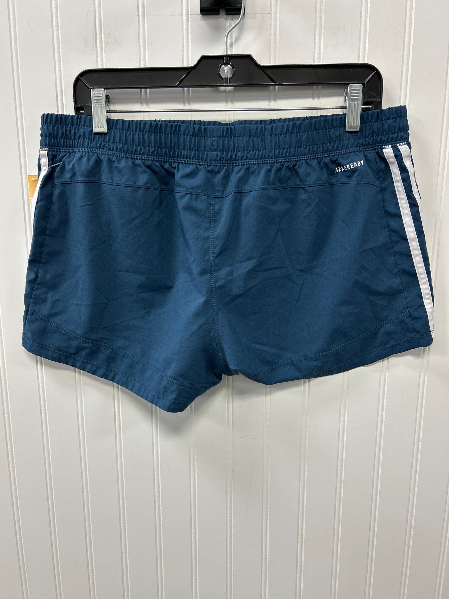 Athletic Shorts By Adidas In Blue, Size:L
