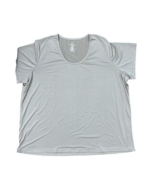 Top Sleeveless Basic By Clothes Mentor In Tan, Size:3X