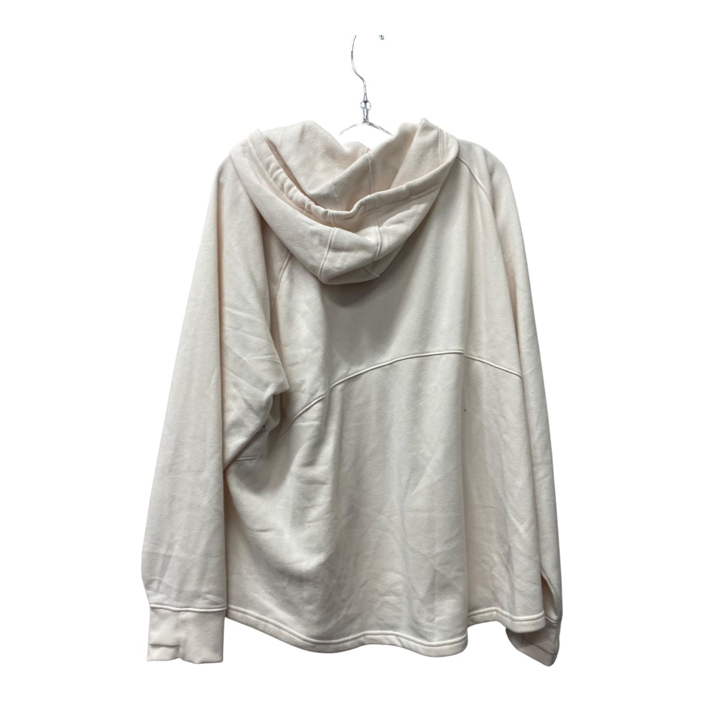 Athletic Sweatshirt Hoodie By Tek Gear In Pink, Size:3X