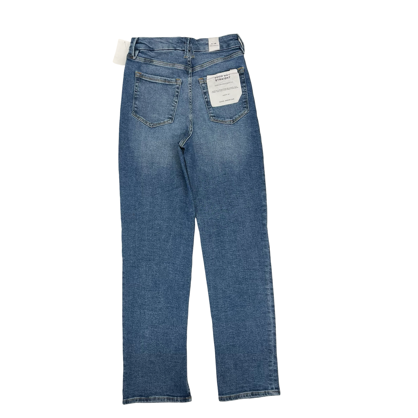 Jeans Skinny By Good American In Blue Denim, Size:6