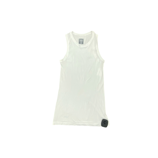 Athletic Tank Top By Athleta In White, Size:S
