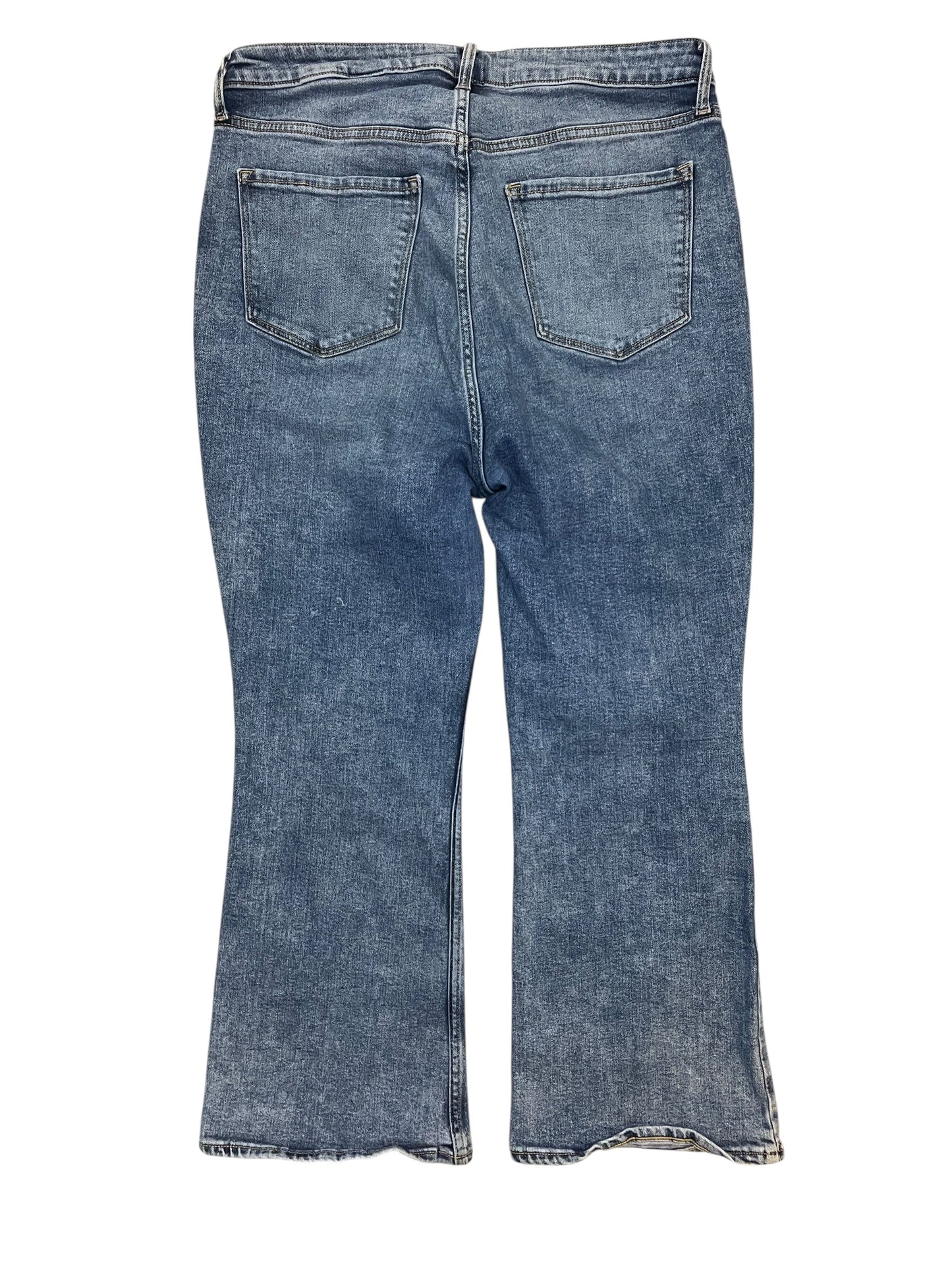 Jeans Flared By Old Navy In Blue Denim, Size:14