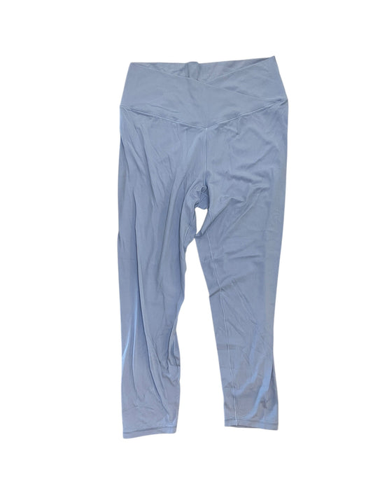 Athletic Leggings By Offline In Blue, Size:Xxl