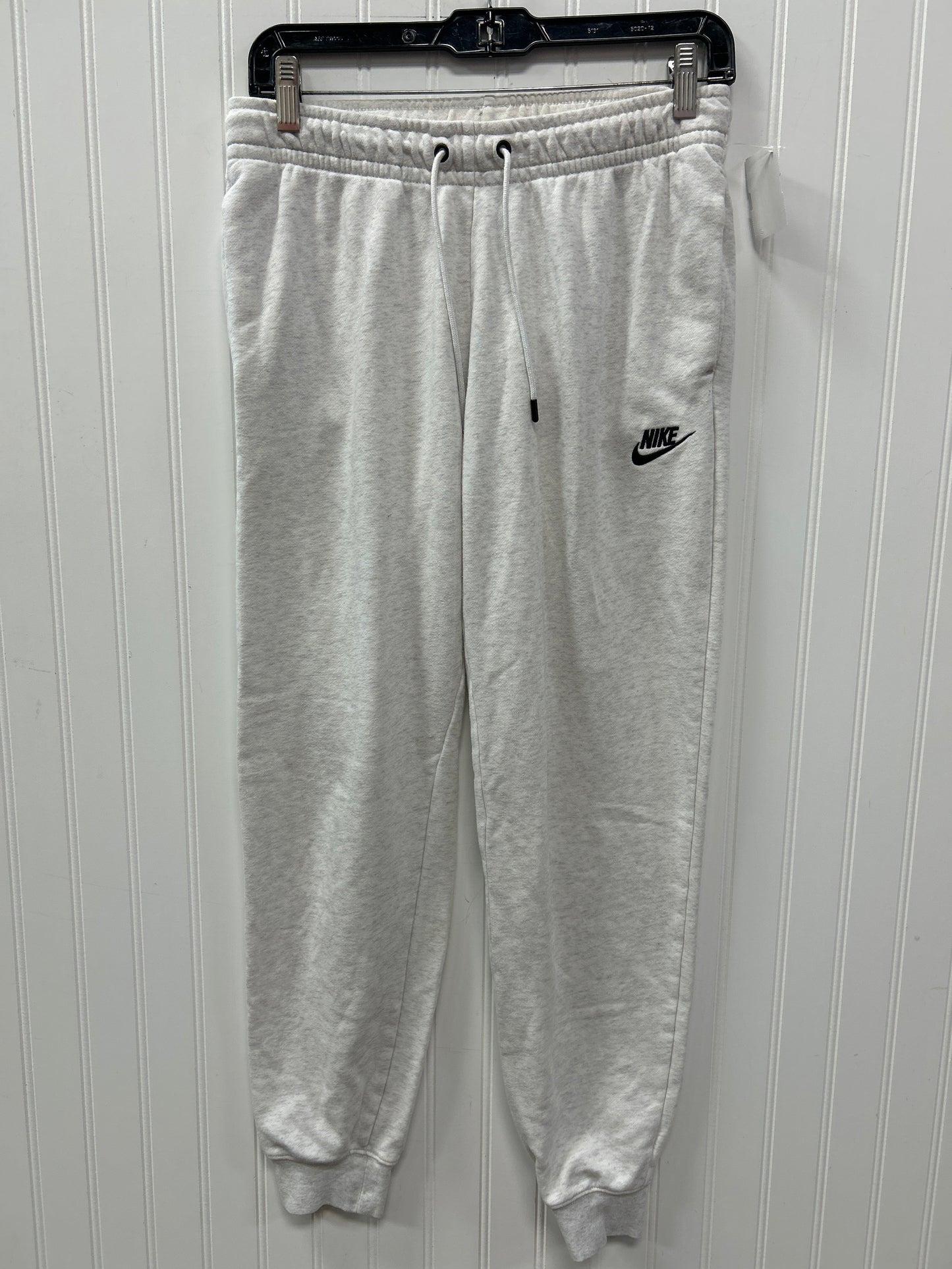 Athletic Pants By Nike Apparel In White, Size:S
