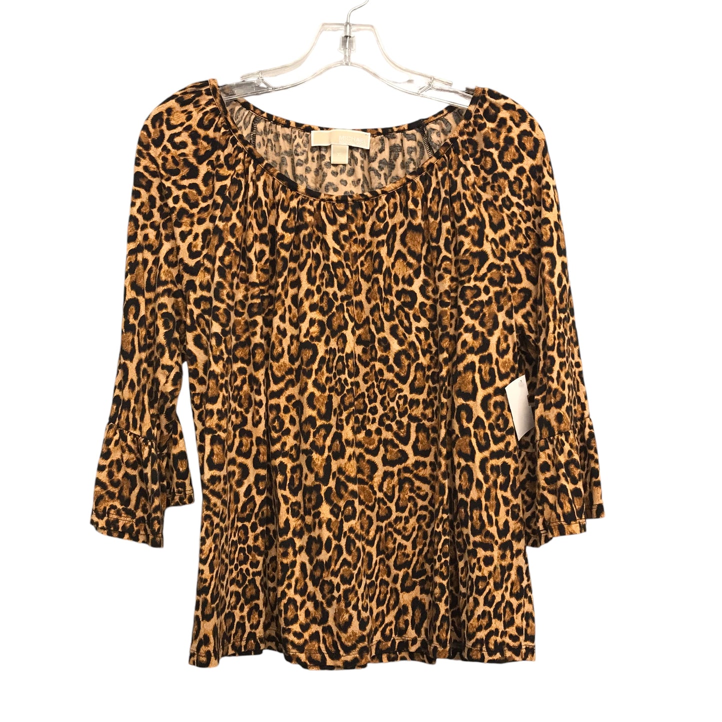 Top Ls By Michael By Michael Kors In Animal Print, Size:Xl