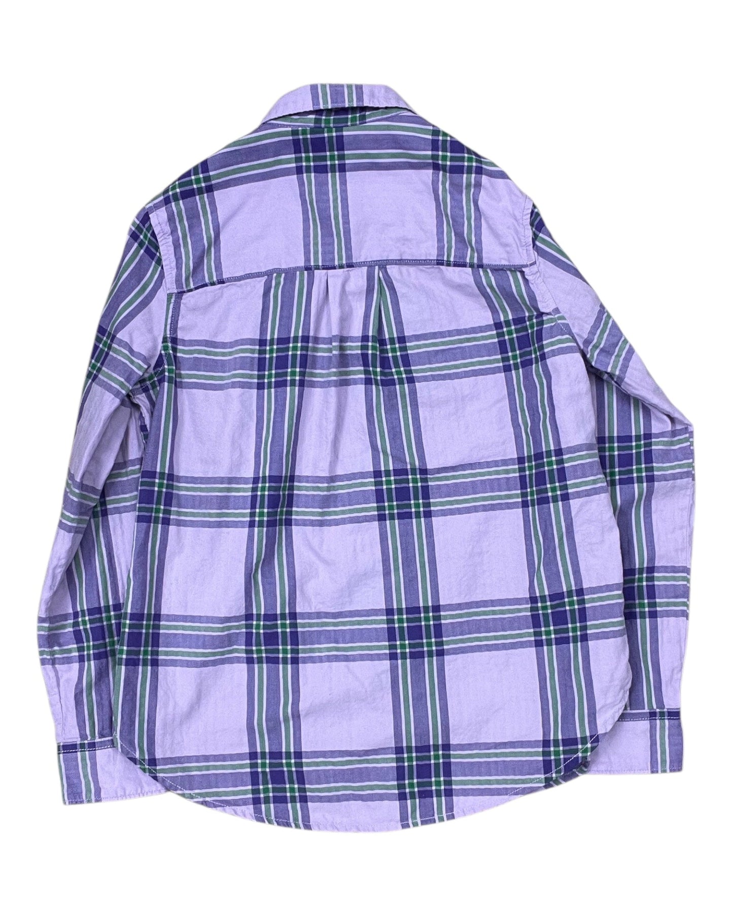 Blouse Ls By St Johns Bay In Purple, Size:S