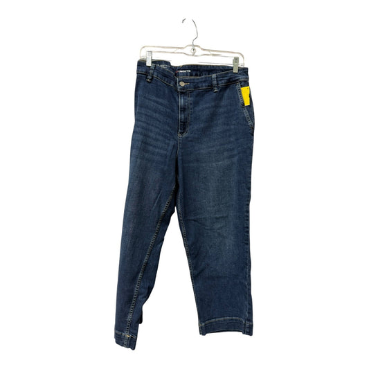 Jeans Boot Cut By Liz Claiborne In Blue, Size:16