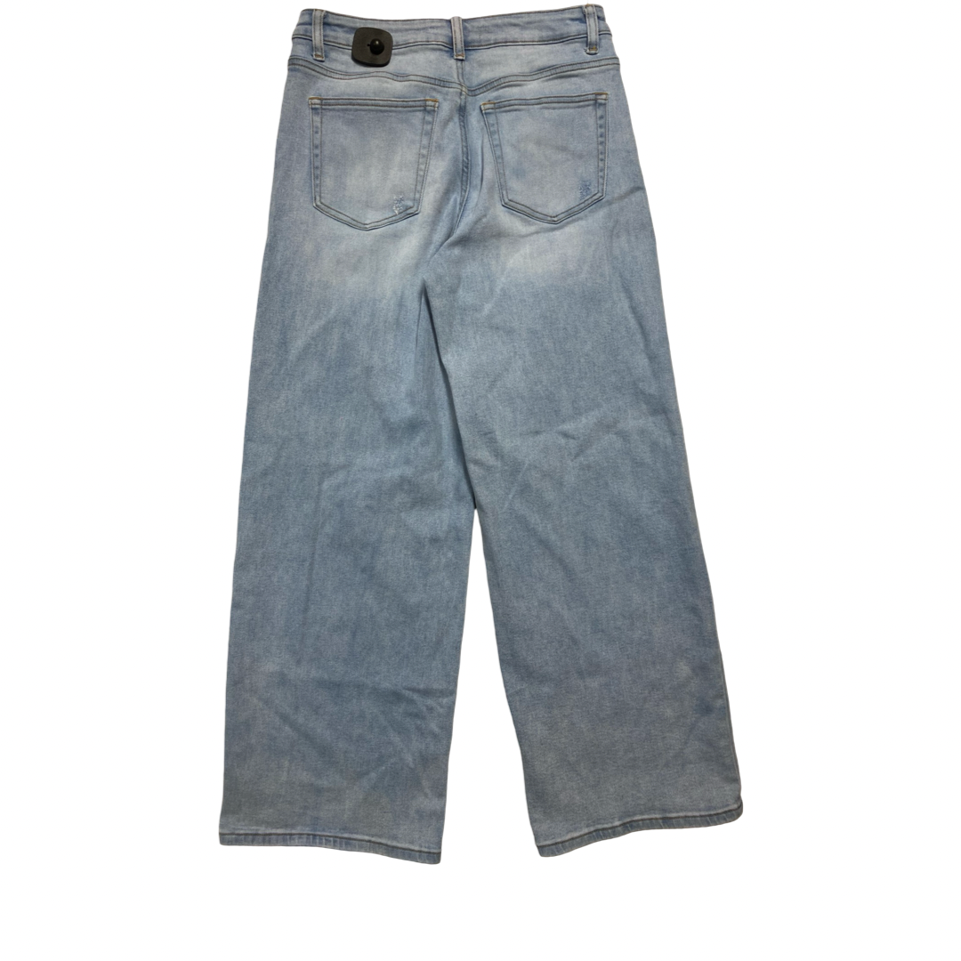 Jeans Straight By Frye In Blue Denim, Size:4