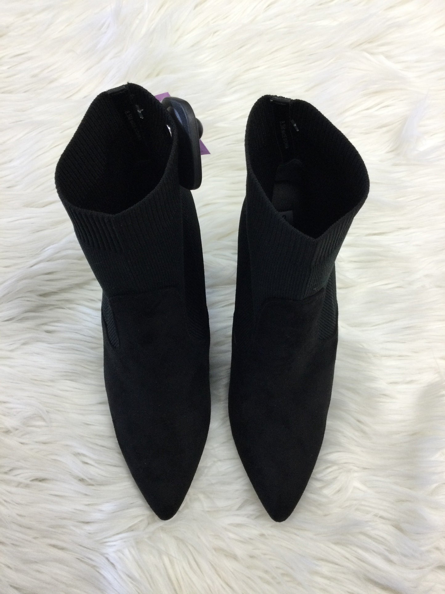 Boots Ankle Heels By Steve Madden In Black, Size:8.5