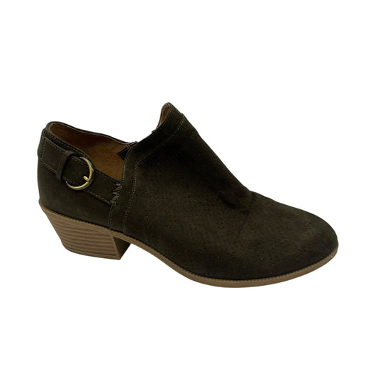 Boots Ankle Heels By Dr Scholls In Green, Size:8.5