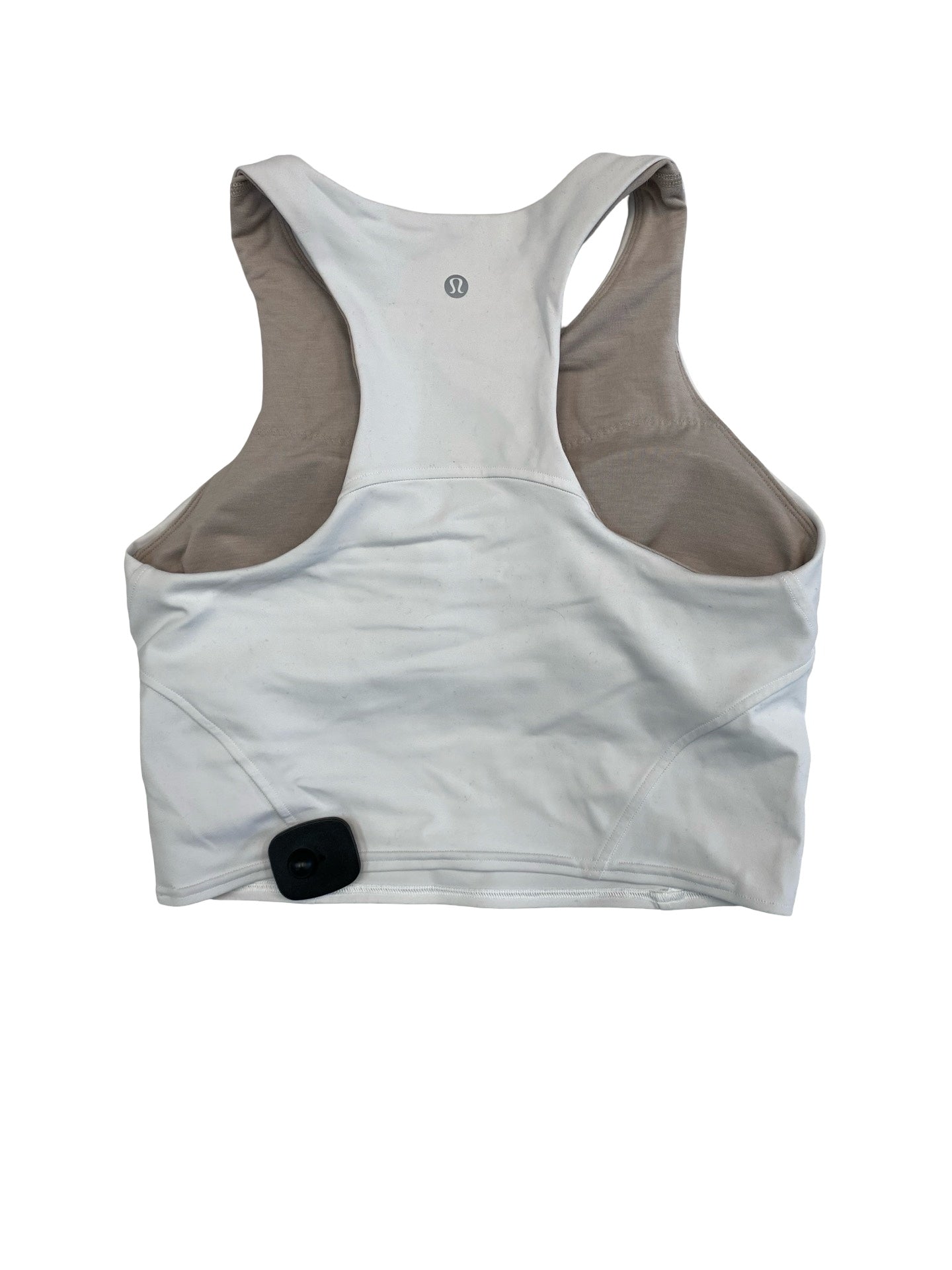 Athletic Bra By Lululemon In Cream, Size:10