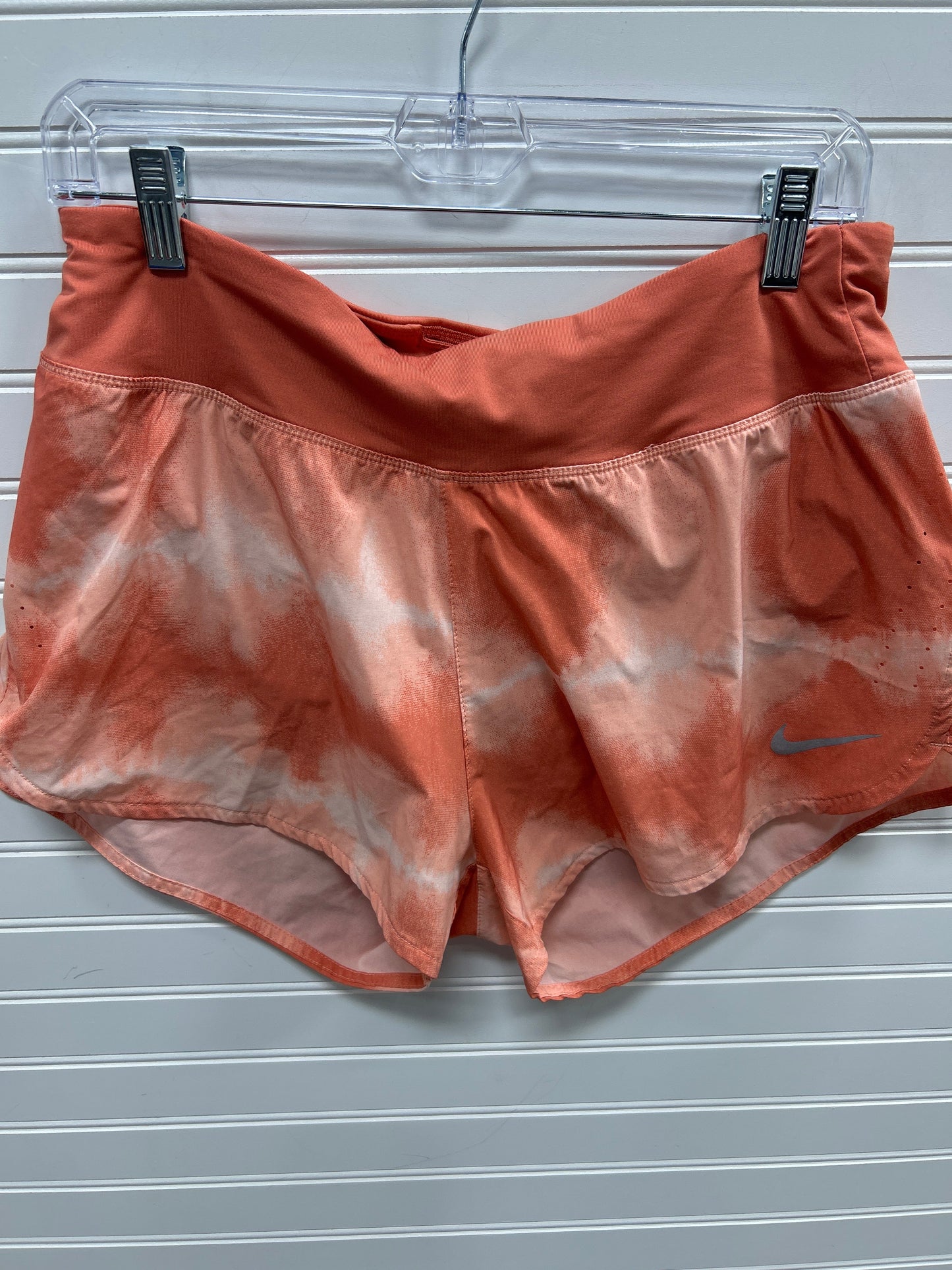 Athletic Shorts By Nike Apparel In Orange, Size:L