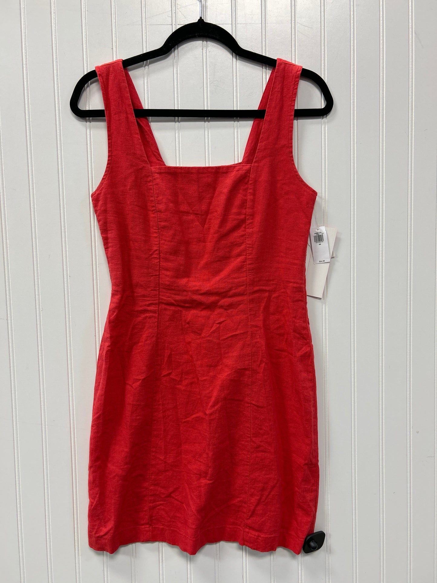 Dress Casual Short By Old Navy In Red, Size:Xs