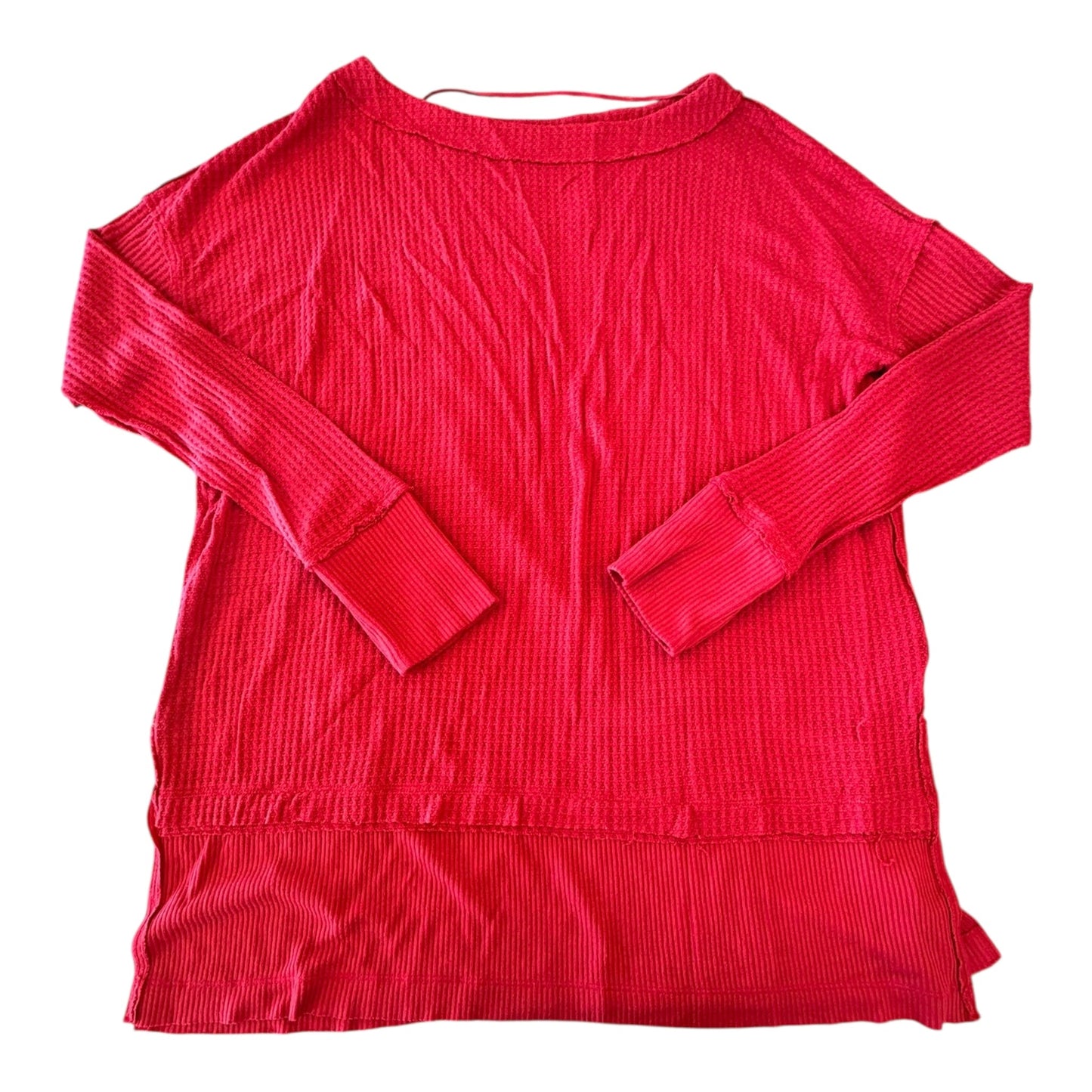 Top Ls By Free People In Red, Size:L (Oversized)