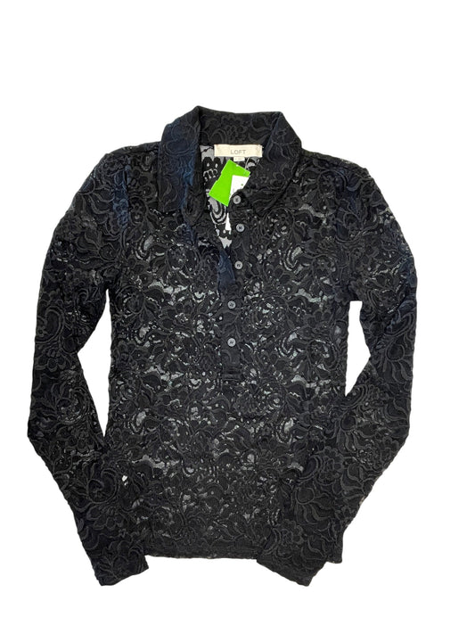 Top Ls By Loft In Black, Size:S