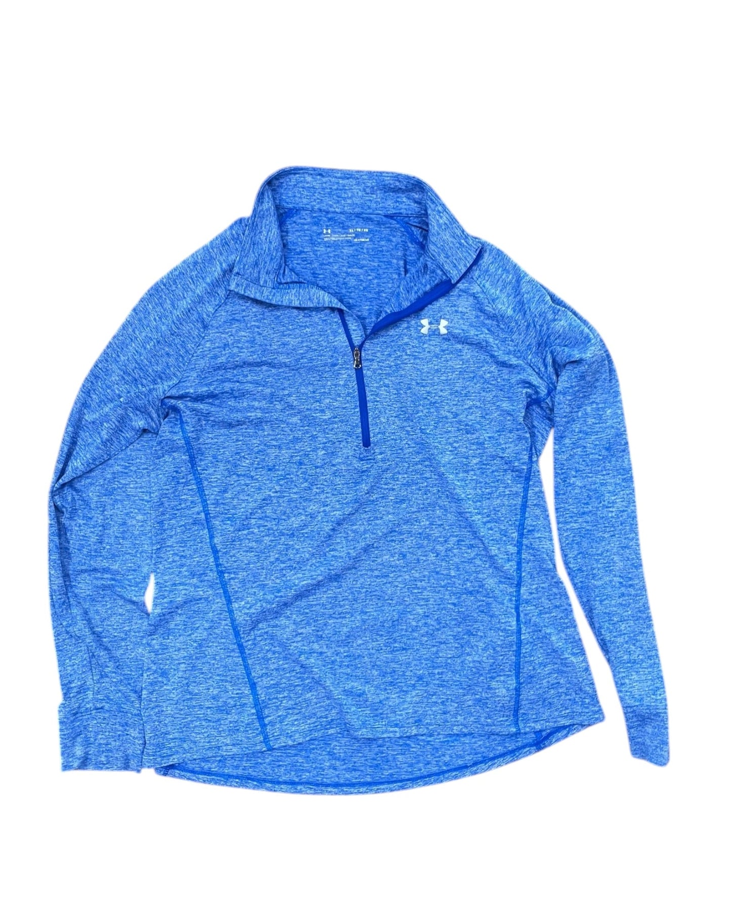 Top Ls By Under Armour In Blue, Size:Xl