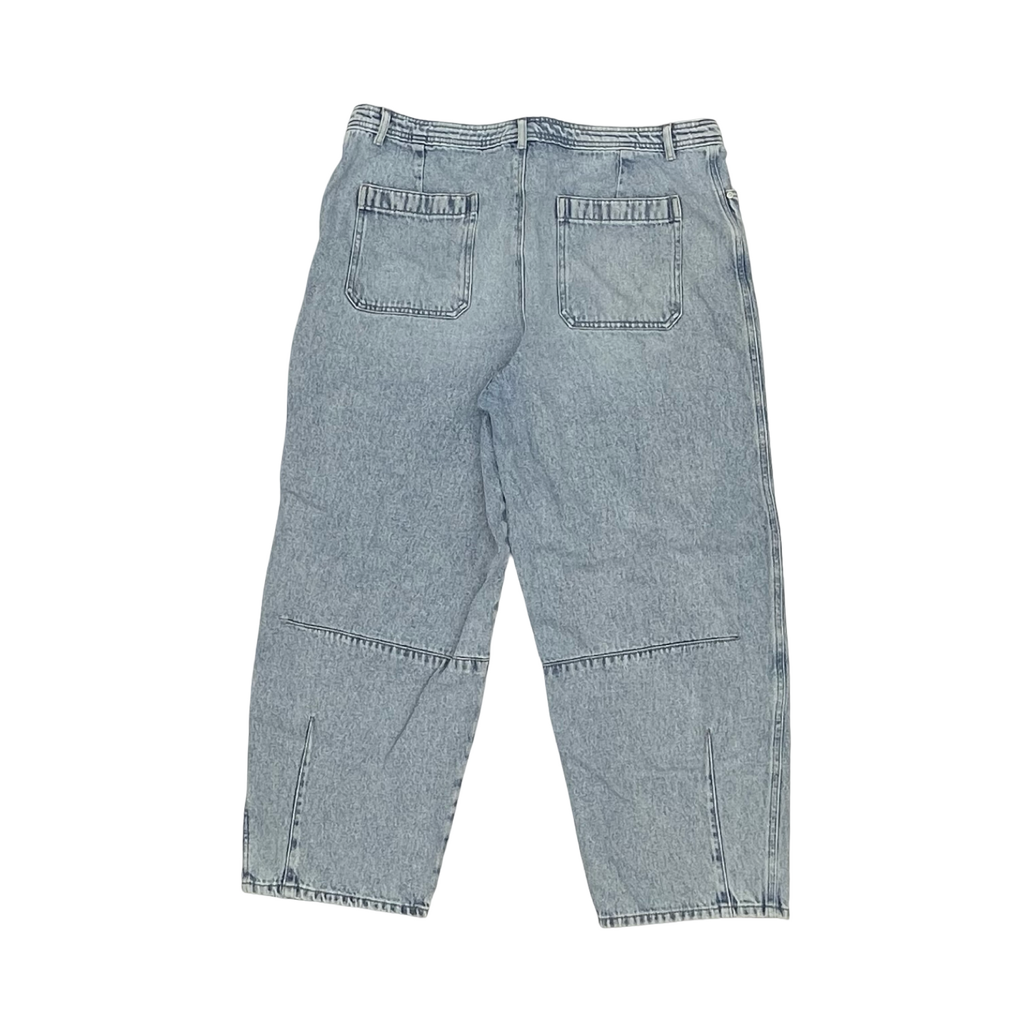 Jeans Straight By Loft In Blue Denim, Size:16
