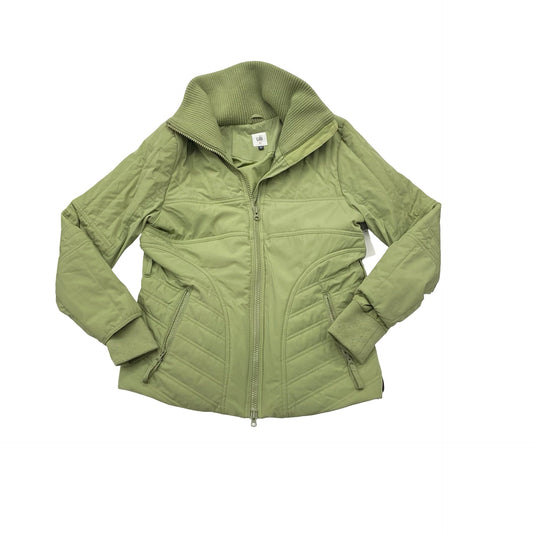 Jacket Puffer & Quilted By Cabi In Green, Size:M