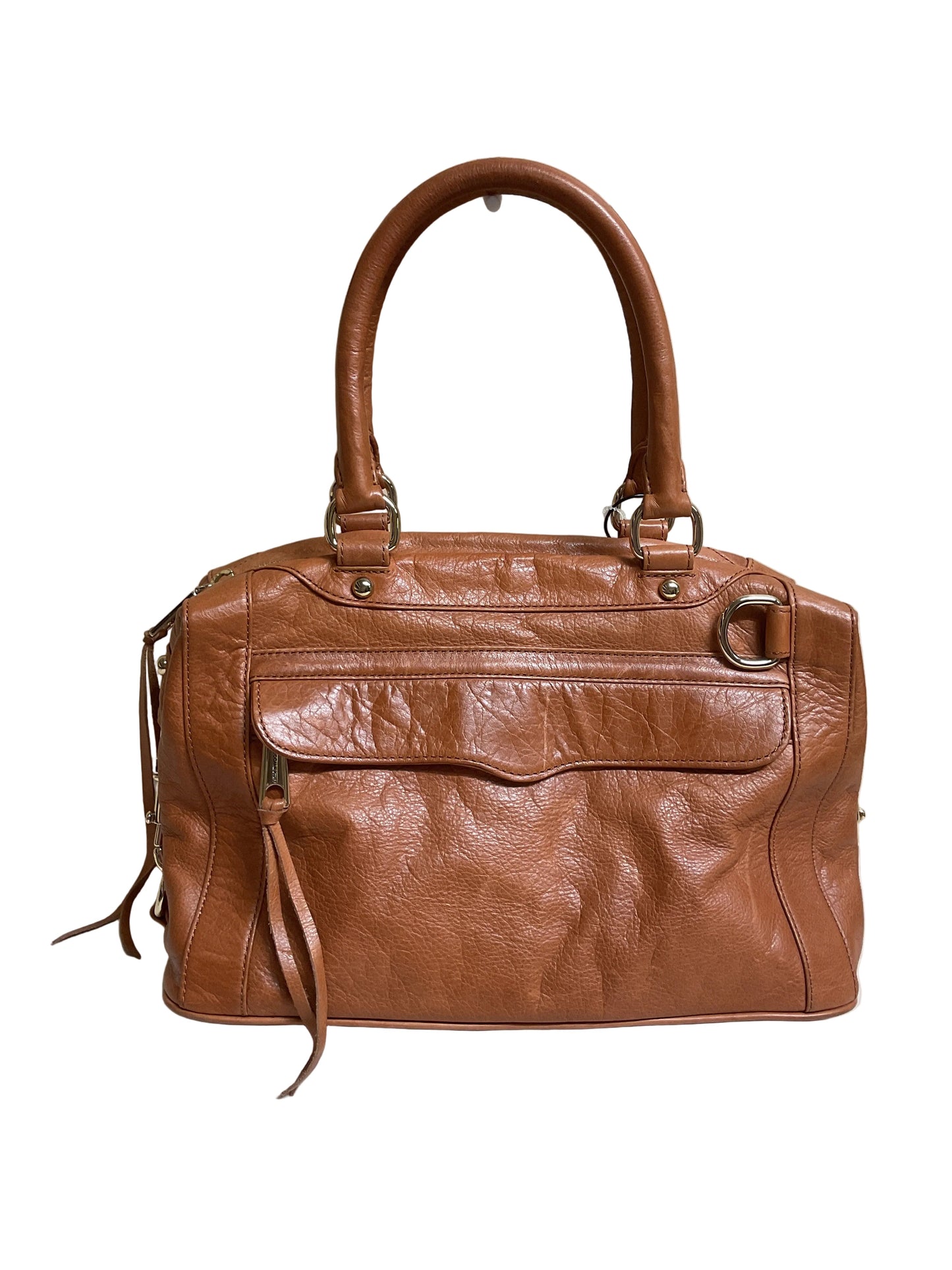 Handbag Designer By Rebecca Minkoff In Brown, Size:Large
