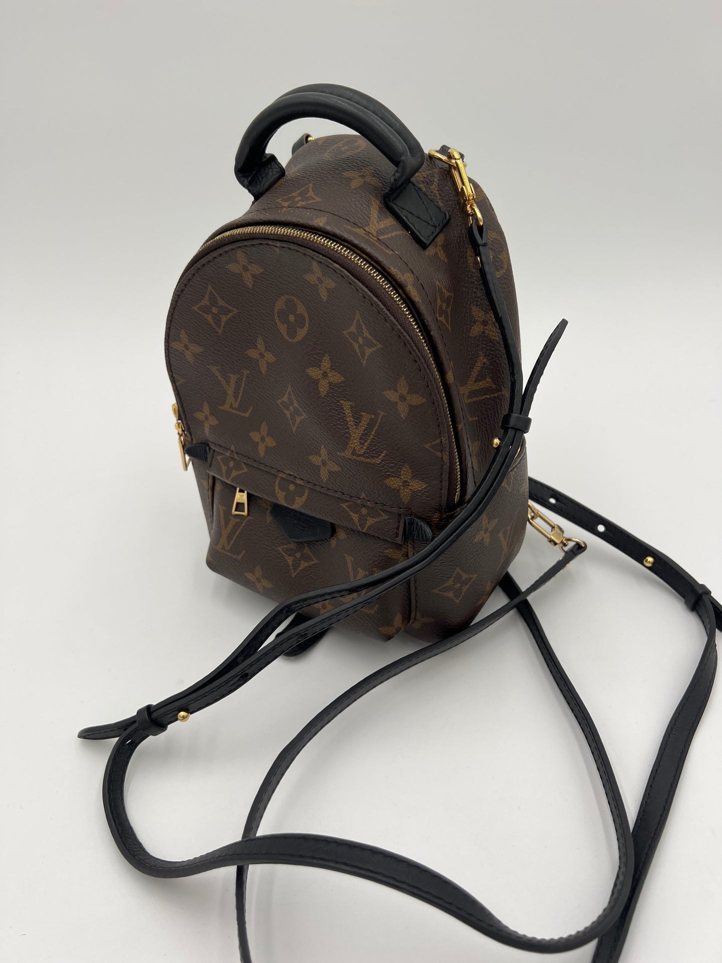 Backpack Luxury Designer By Louis Vuitton, Size: Small