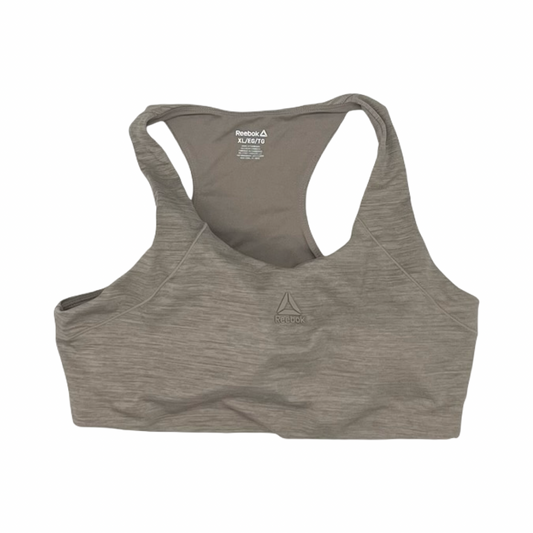 Athletic Bra By Reebok In Brown, Size:Xl