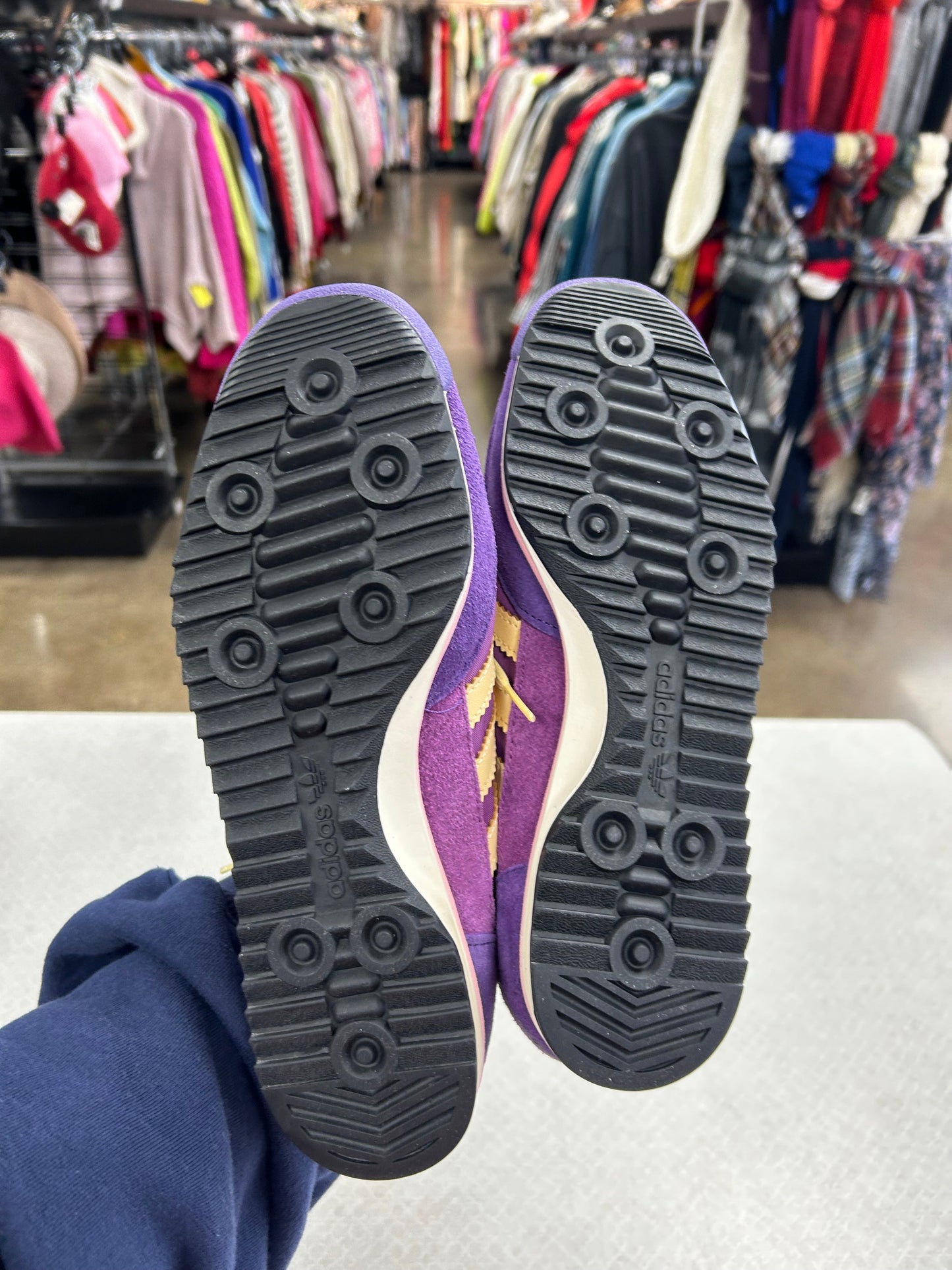 Shoes Sneakers By Adidas In Purple, Size:8