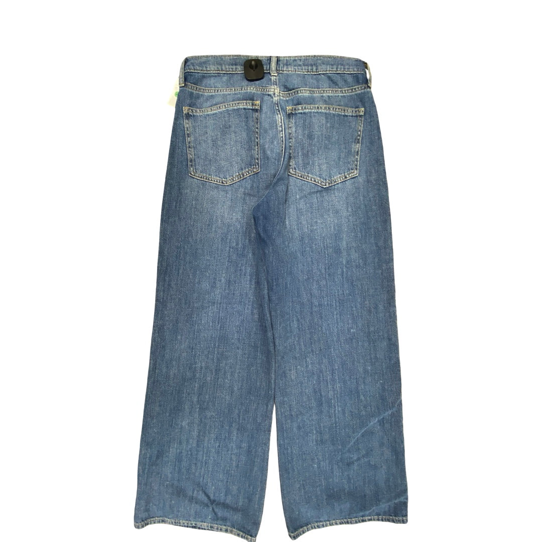 Jeans Wide Leg By Gap In Blue, Size:6