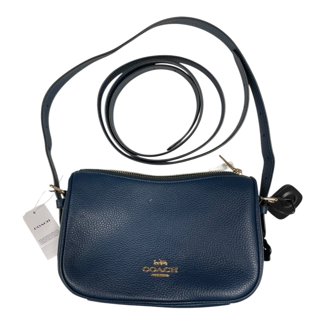 Handbag Designer By Coach In Blue, Size:Medium
