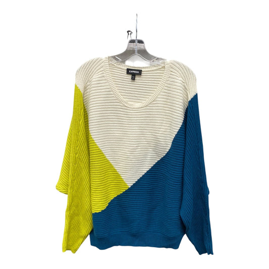 Sweater By Express In Teal, Size:Xl
