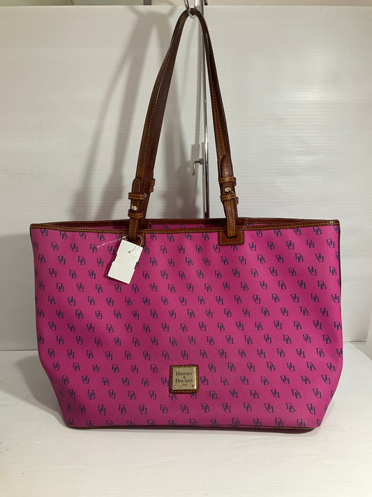 Handbag Designer By Dooney And Bourke In Pink, Size:Large