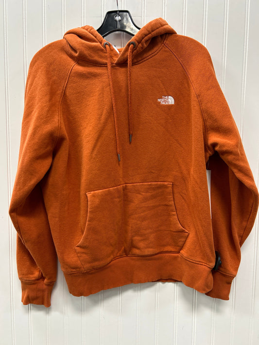Athletic Sweatshirt Hoodie By The North Face In Orange, Size:M