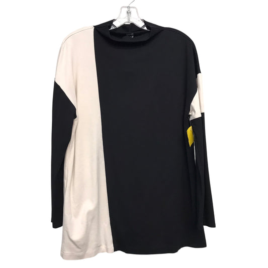Top Ls By Anne Klein In Black & White, Size:L