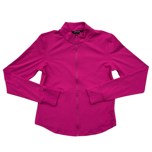 Athletic Jacket By Spyder In Pink, Size:S