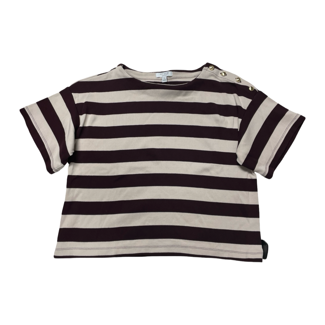 Top Ss By Ann Taylor In Striped Pattern, Size:Xl
