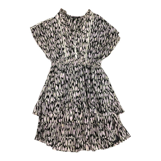 Dress Casual Midi By Scotch & Soda In Black & Pink, Size:Xl