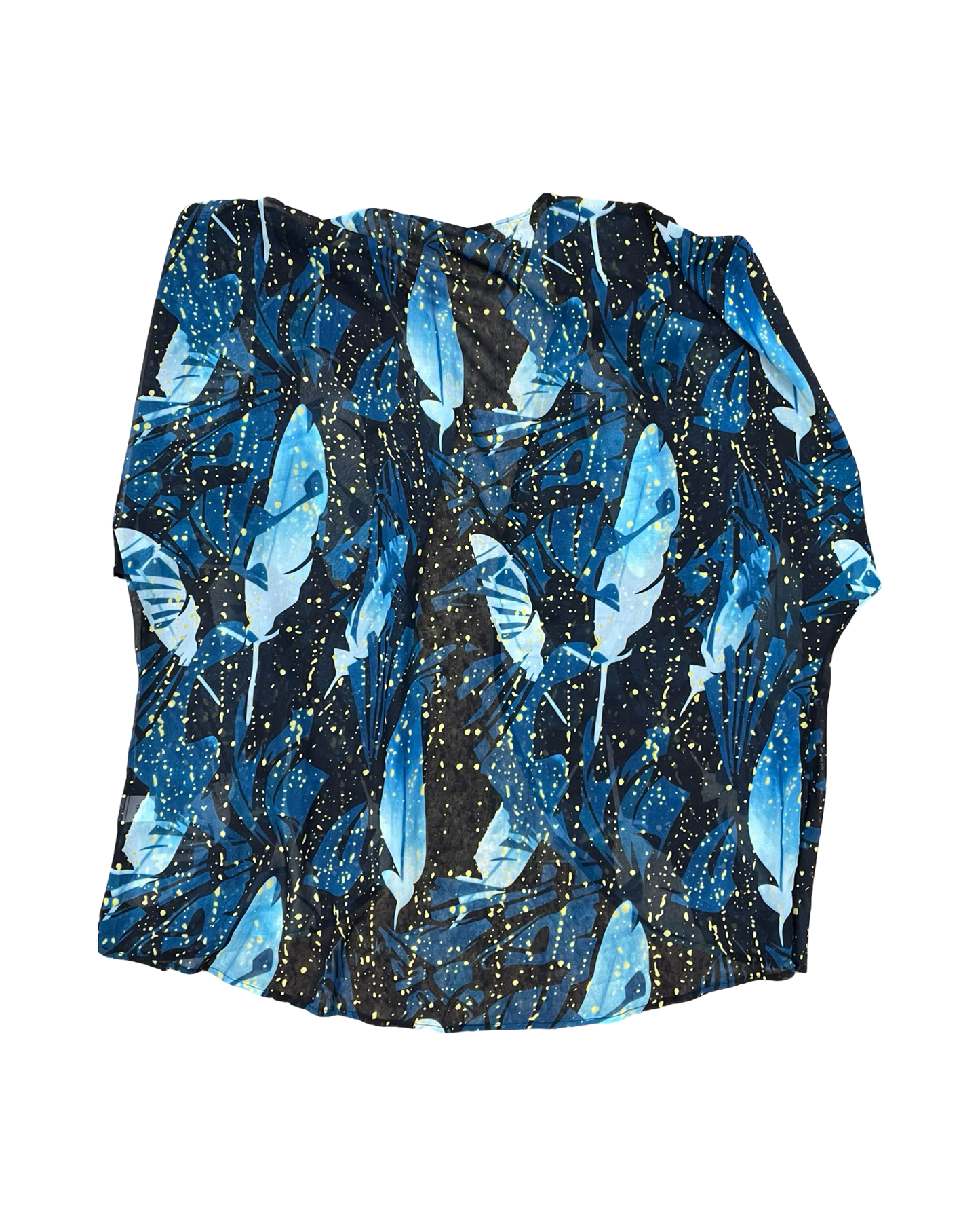 Cardigan By Clothes Mentor In Teal, Size:3X