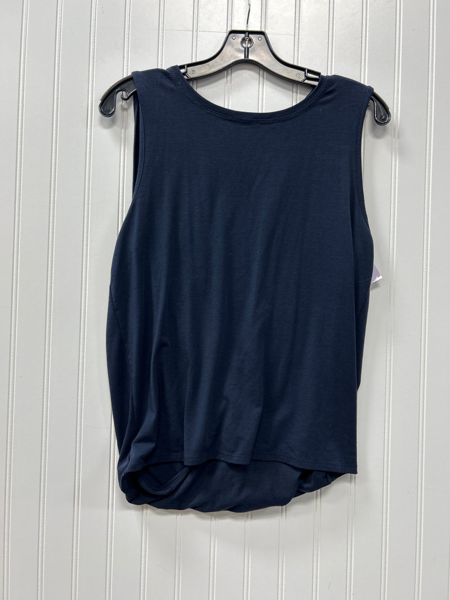 Athletic Tank Top By Athleta In Navy, Size:M