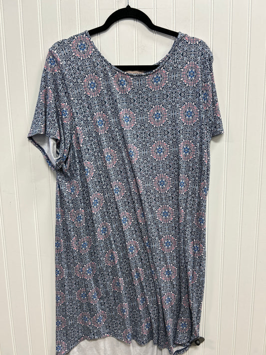 Dress Casual Midi By Philosophy In Multi, Size:2X