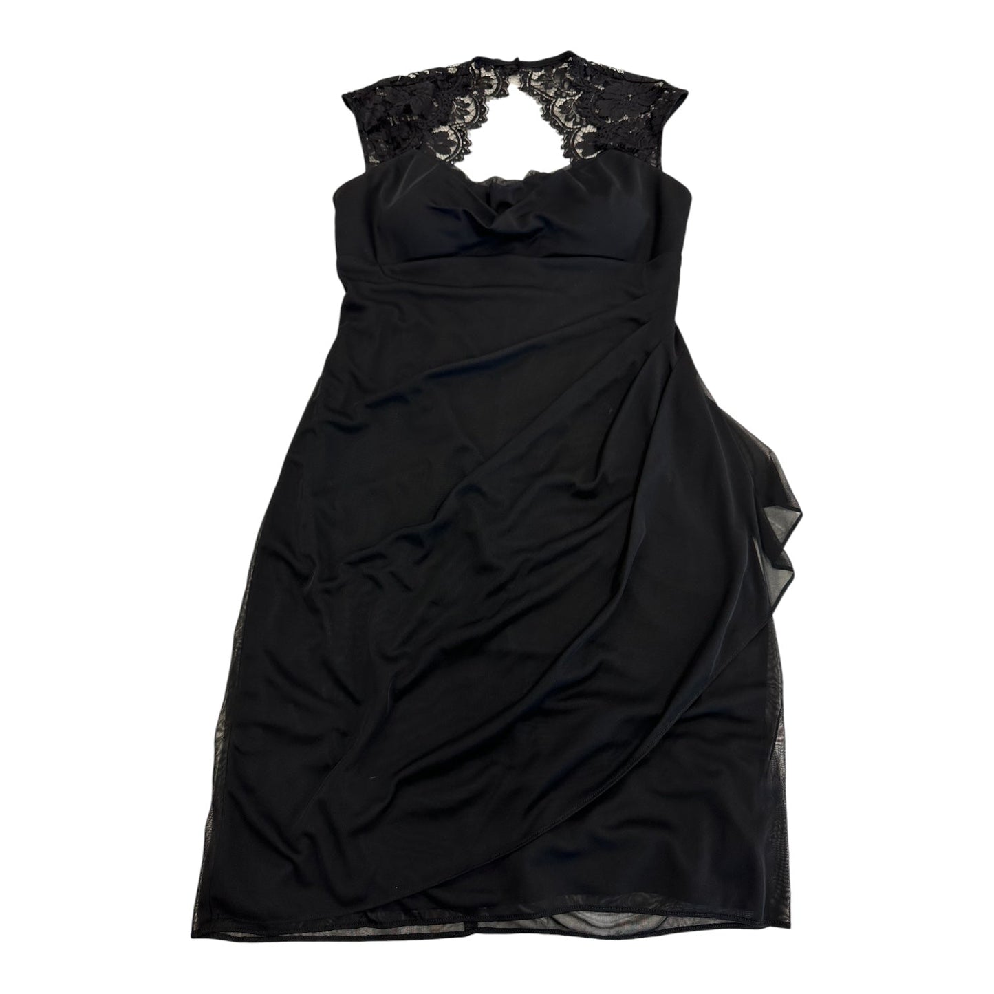 Dress Designer By Xscape In Black, Size:L