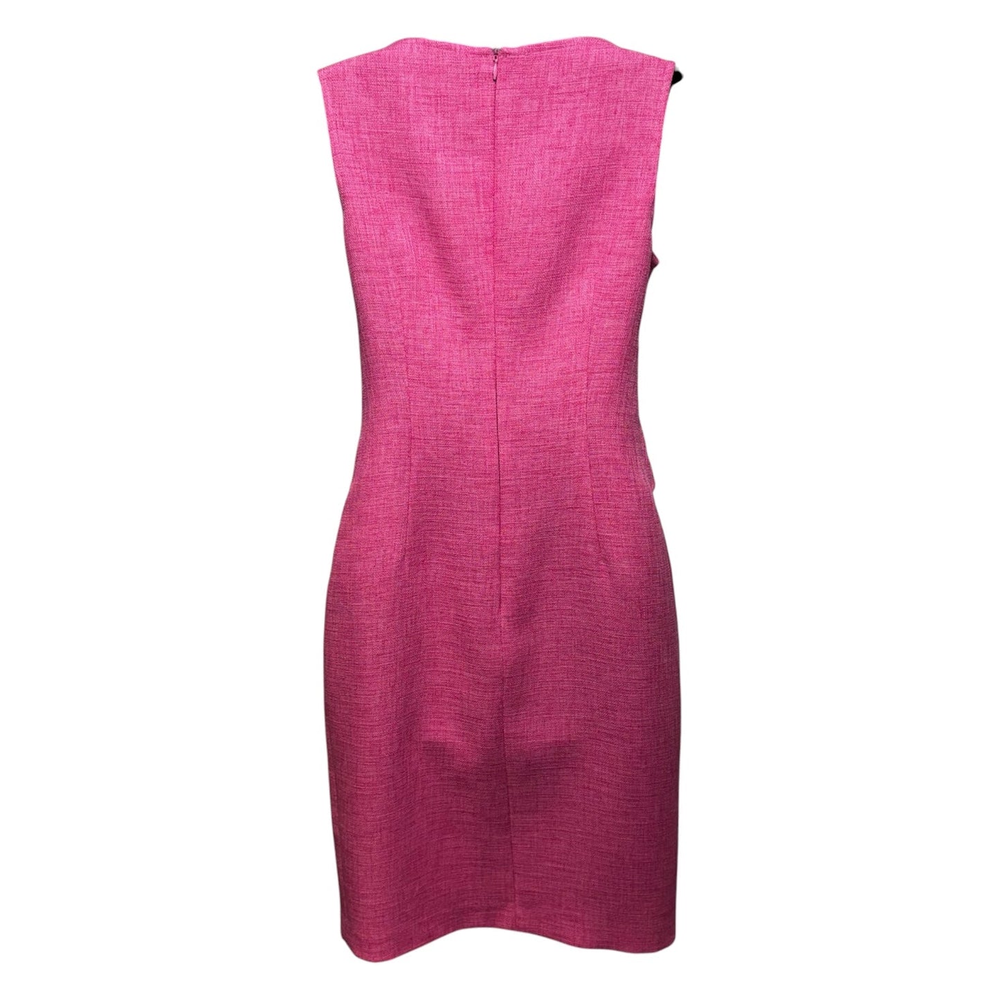 Sheath Midi Dress By David Meister In Pink, Size: 2