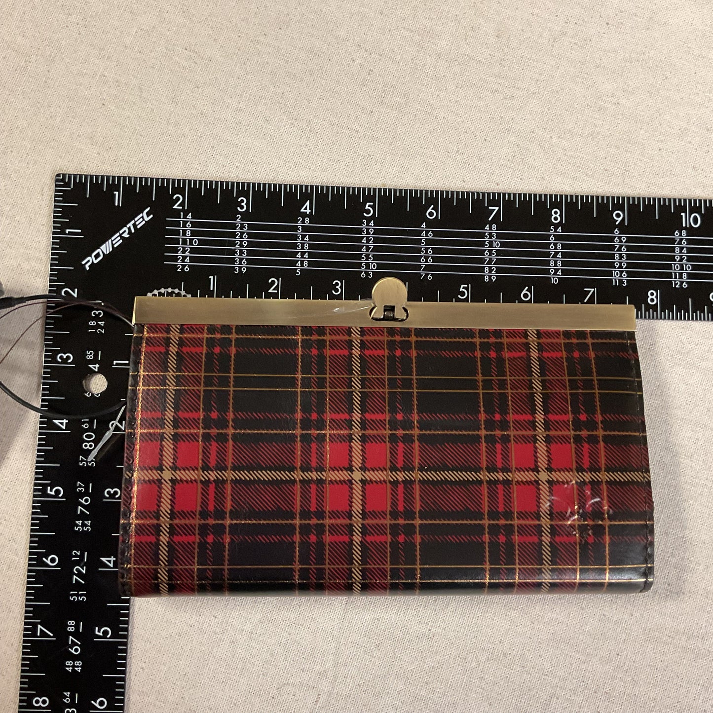 Wallet Designer By Patricia Nash In Black & Red, Size:Medium