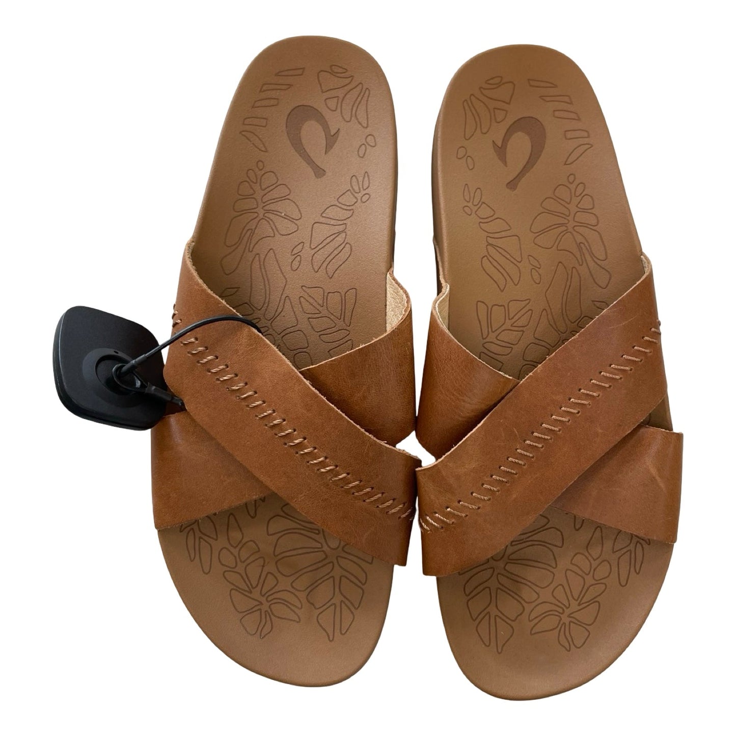 Sandals Flats By Olukai In Brown, Size:7