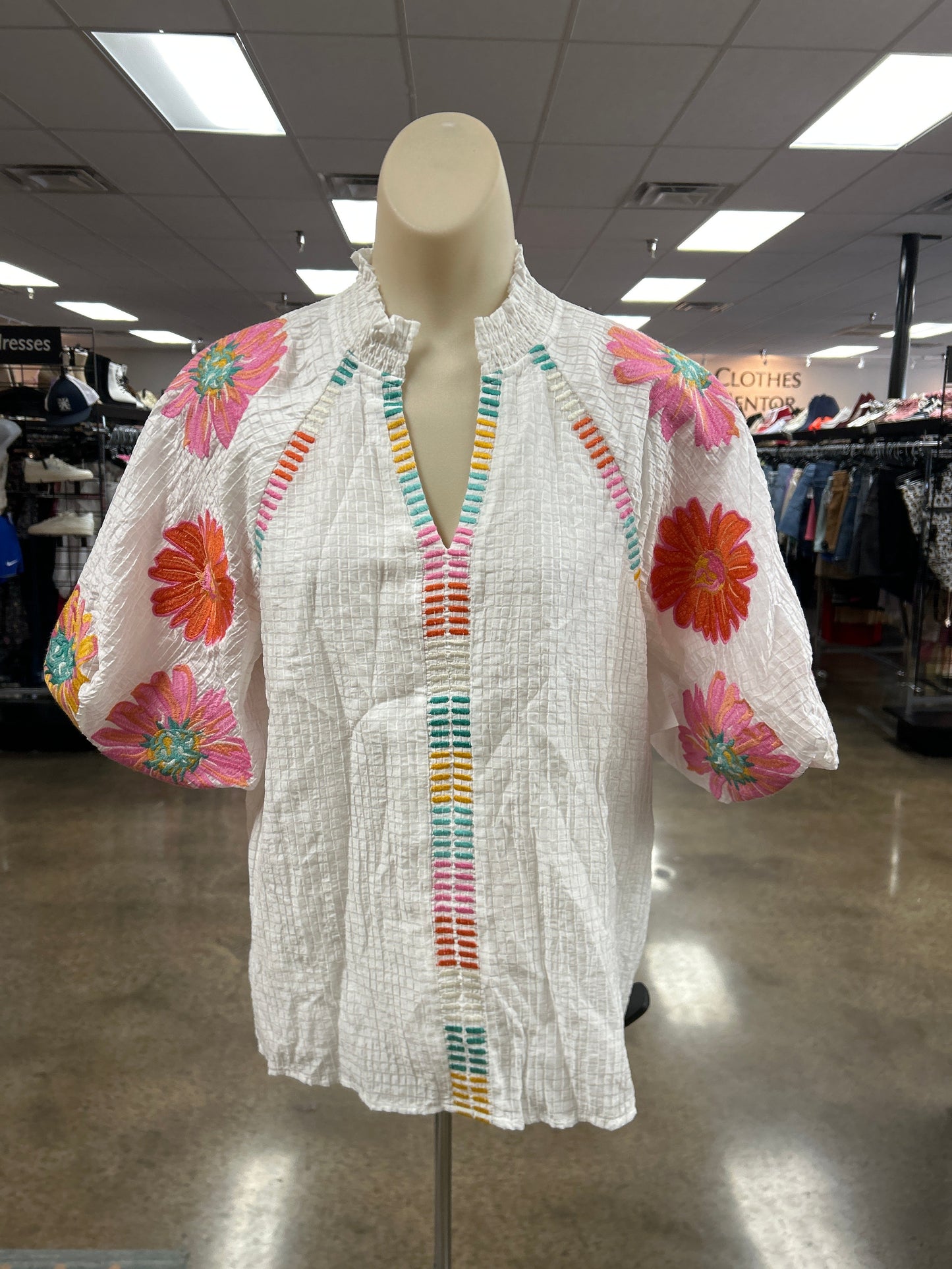 Top Ss By Thml In Floral Print, Size:M