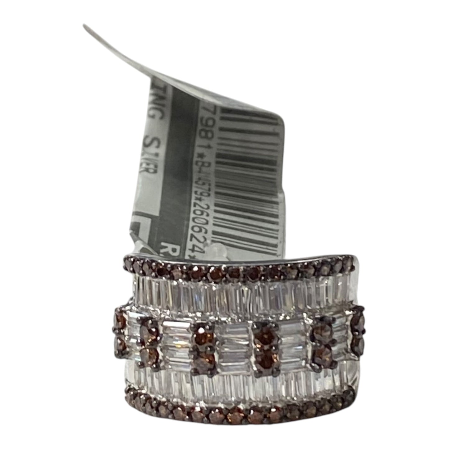 Ring Sterling Silver In Silver size 7