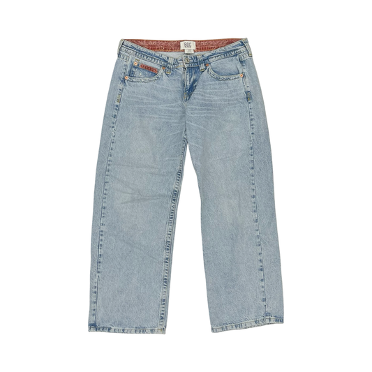Jeans Wide Leg By Bdg In Blue Denim, Size:18