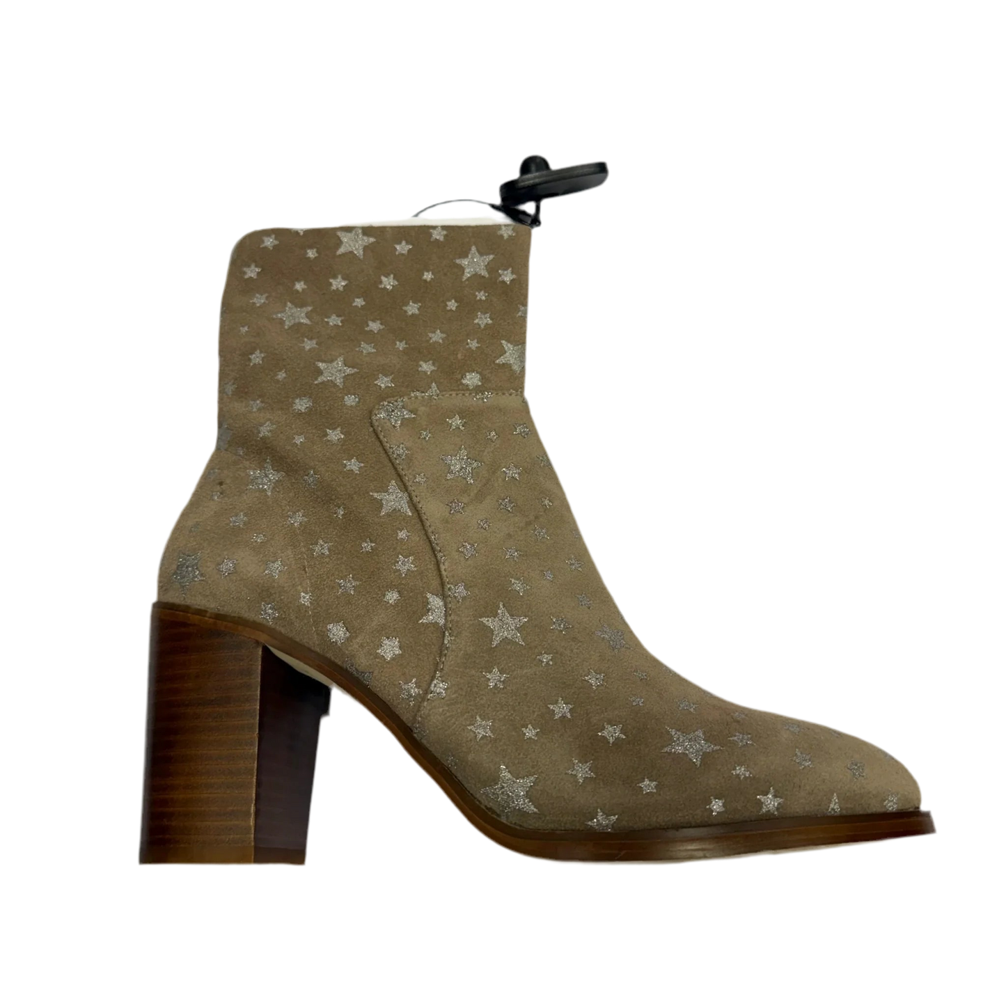 Boots Ankle Heels By Steve Madden In Taupe, Size: 10